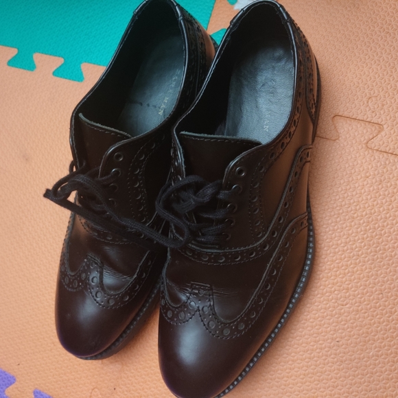 Zara Genuine Leather Oxford